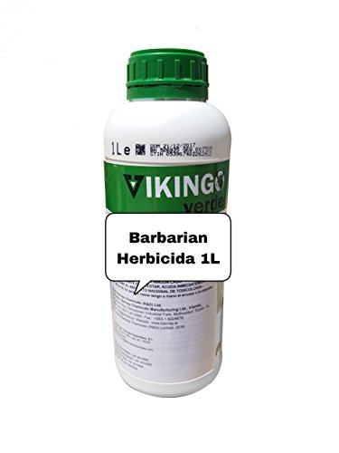 Herbicida 1L Barbarian Maximo Control de Las Malas Hierbas Barbarian Herbicida Trata Hasta 1666 m2 / m 1Lt Sin lesion superficial: total absorcion 100% eficacia Envio 24/48 Horas