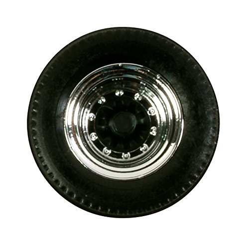 Herpa 052597 Neumáticos para remolques (Cromo / Negro, 12 Juegos)