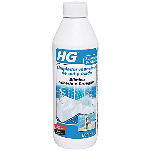 HG 100050130 Manchas superconcentrado 500 ml-el Limpiador de Cal y óxido Concentrado más Potente del Mercado HG 100050130 Manchas superconcentrado 500 ml-el Limpiador de Cal y óxido Concentrado más Potente del Mercado