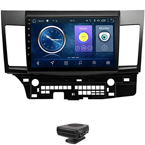 HHttM Android 8.1 Car Radio para Mitsubishi Lancer EX 2007-2015 Car Stereo GPS Navigation 10 Pulgadas Pantalla Táctil Car Media Player Soporte Pantalla Espejo WiFi Bluetooth, Navegación