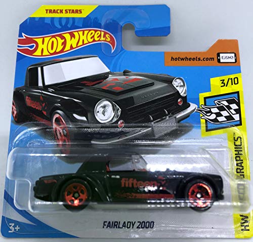 Hot Wheels 2018 Fairlady 2000 Black 3/10 Legends of Speed 344/365 (Short Card)