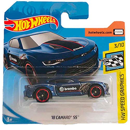 Hot Wheels Car 18 Camaro SS 26/250 HW Speed Graphics 2019