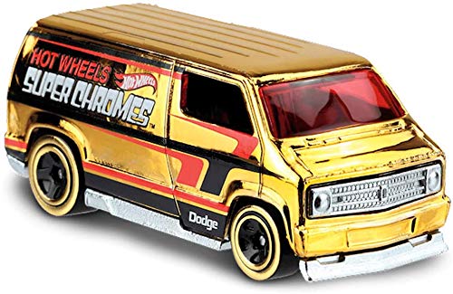 Hot Wheels Custom '77 Dodge Van Super Chromes 4/5 2019 (23/250) Short Card