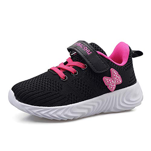 Hoylson Zapatillas y Deportivas de Deporte para Niños Bambas Niña Cómodas Ligeras Zapatos (32 EU, Negro-5) Hoylson Zapatillas y Deportivas de Deporte para Niños Bambas Niña Cómodas Ligeras Zapatos (32 EU, Negro-5)