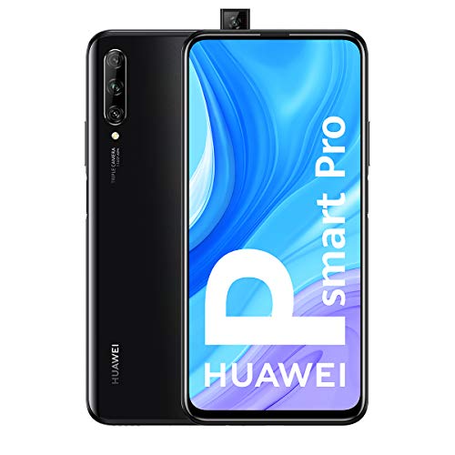 HUAWEI P Smart Pro - Smartphone con Pantalla Ultra FullView FHD+ de 6.59" (6GB de RAM + 128GB de ROM, Triple Cámara IA de 48MP, 4000 mAh, Android 9) Color Negro