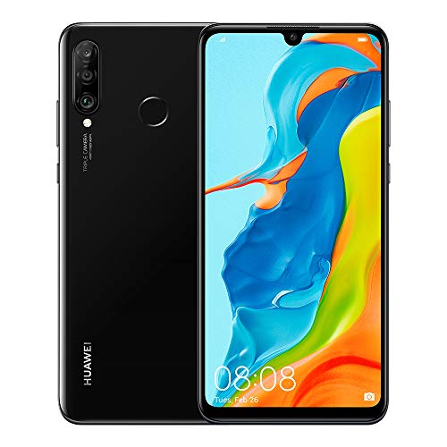 HUAWEI P30 Lite New Edition 15,6 cm (6.15") 6 GB 256 GB Ranura híbrida Dual SIM Negro 3340 mAh P30 Lite New Edition, 15,6 cm (6.15"), 6 GB, 256 GB, 48 MP, Android 9.0, Negro