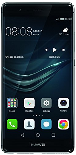 Huawei P9 - Smartphone de 5.2'' (4G, 3 GB de RAM, Memoria Interna de 32 GB, cámara de 12 MP, Android 6.0), Color Gris - [versión de Europa Occidental]