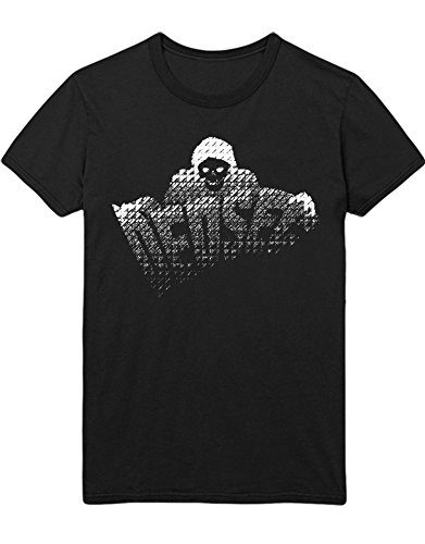 Hypeshirt T-Shirt Watchdogs Dedsec Logo Z100000 Negro M