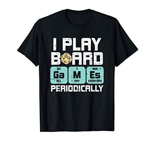 I play board games periodically - RPG Camiseta