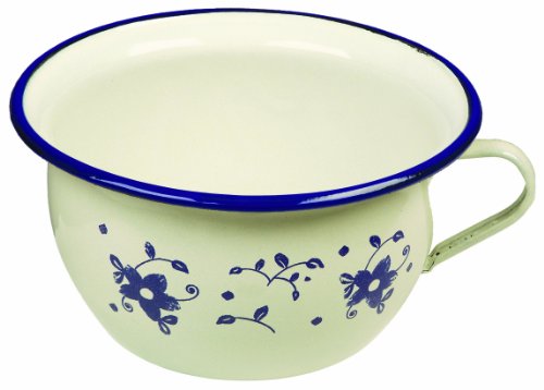 IBILI 919322 - Orinal de acero esmaltado vitrificado 22 cm Sena IBILI 919322 - Orinal de acero esmaltado vitrificado 22 cm Sena