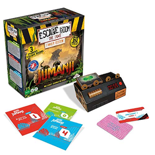 Identity Games Escape Room The Game: Jumanji Family Edition - Juego de Tablero Identity Games Escape Room The Game: Jumanji Family Edition - Juego de Tablero