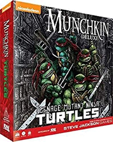 IDW Games idw01527 Munchkin: Teenage Mutant Ninja Turtles, Multicolor