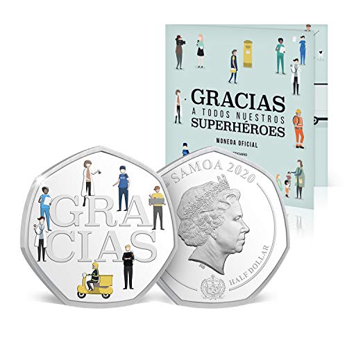 IMPACTO COLECCIONABLES Moneda Solidaria Covid - ¡Gracias! A Todos Nuestros Superhéroes - Moneda Oficial IMPACTO COLECCIONABLES Moneda Solidaria Covid - ¡Gracias! A Todos Nuestros Superhéroes - Moneda Oficial