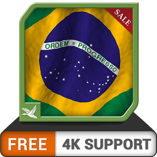 Impresionante bandera brasileña gratis: una aplicación perfecta para celebrar el día nacional y de independencia de Brasil en sus dispositivos de televisión y fuego hdr 8k 4k como fondo de pantalla y