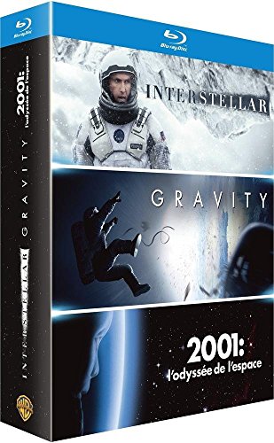 Interstellar + Gravity + 2001, l'odyssée de l'espace [Francia] [Blu-ray]