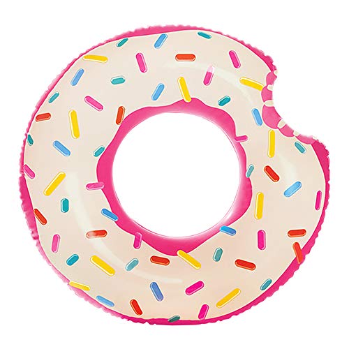 Intex 56265NP - Rueda hinchable Donut de fresa 107 x 99 cm Intex 56265NP - Rueda hinchable Donut de fresa 107 x 99 cm