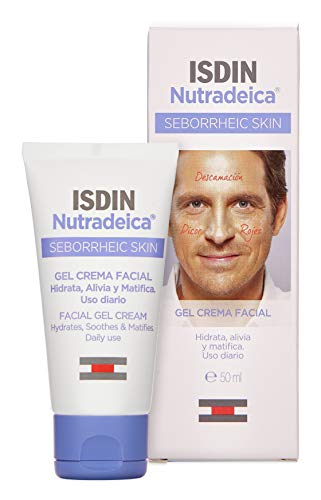 ISDIN Nutradeica - Gel-crema facial indicado para el tratamiento del exceso de sebo, descamación, picor y eritema de la piel seborreica facial, 50 ml ISDIN Nutradeica - Gel-crema facial indicado para el tratamiento del exceso de sebo, descamación, picor y eritema de la piel seborreica facial, 50 ml