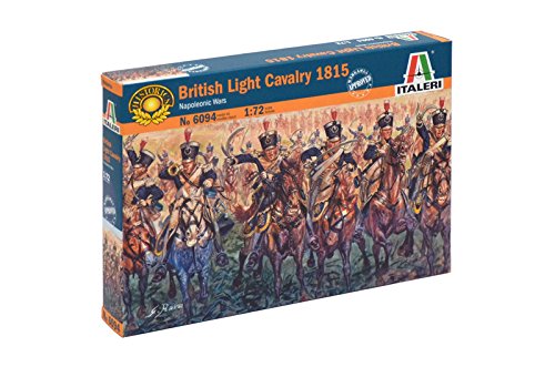 Italeri 6094S - Guerras Napoleónicas - Caballería Ligera británica 1815 Italeri 6094S - Guerras Napoleónicas - Caballería Ligera británica 1815