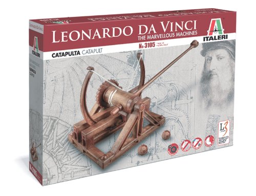 Italeri - Catapulta Leonardo Da Vinci (I3105) Italeri - Catapulta Leonardo Da Vinci (I3105)