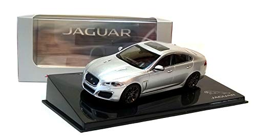 ixo Jaguar XFR - Coche de rodio plateado escala 1:43