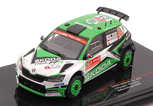 Ixo Model RAM717 Skoda Fabia R5 EVO N24 Rally Portugal 2019 KOPECKY-DRESLER 1:43 Compatible con