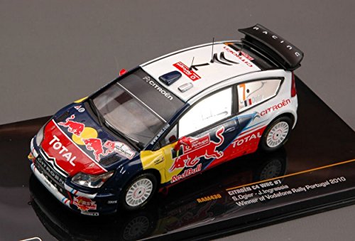 IXO RAM430 Citroen C4 WRC N.7 Winner Portugal 2010 OGIER-INGRASSIA 1:43 Die Cast Compatible con IXO RAM430 Citroen C4 WRC N.7 Winner Portugal 2010 OGIER-INGRASSIA 1:43 Die Cast Compatible con