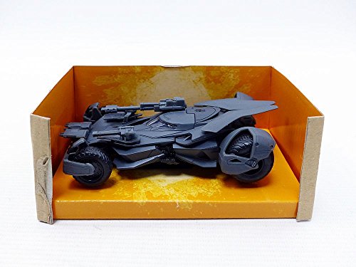 Jada Toys – Batman Justice League 11689 Batmobile, 99230bk, Negro, en Miniatura (Escala 1/32