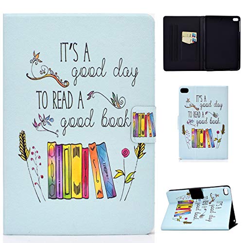 Jajacase Funda Folio iPad Mini 1 2 3 4 5 -Slim Carcasa Cuero PU Silicona y Multiángulo y Soporte Case Cover Protector-Libro Colorido