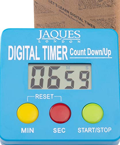 Jaques of London Juguetes niña 2 años Cronómetro Digital para niños - Reloj de Aprendizaje Premium con Temporizador de Cuenta atrás Juguetes educativos 3 4 5 6 años