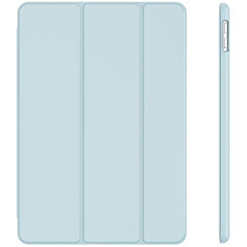JETech Funda Compatible con iPad 8/7 (10,2 Pulgadas, 2020/2019 Modelo, 8.ª/ 7.ª Generación), Carcasa con Auto-Sueño/Estela, Azul Claro