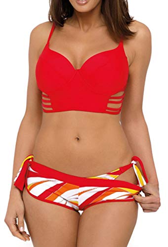 JFAN Traje de Baño de Cuerda Múltiple para Mujer Correas Ajustables Push Up Conjuntos de Bikini de Tres Piezas Traje de Baño de Triángulo Lateral con Pantalones Cortos de Natación Deportivos Suaves JFAN Traje de Baño de Cuerda Múltiple para Mujer Correas Ajustables Push Up Conjuntos de Bikini de Tres Piezas Traje de Baño de Triángulo Lateral con Pantalones Cortos de Natación Deportivos Suaves