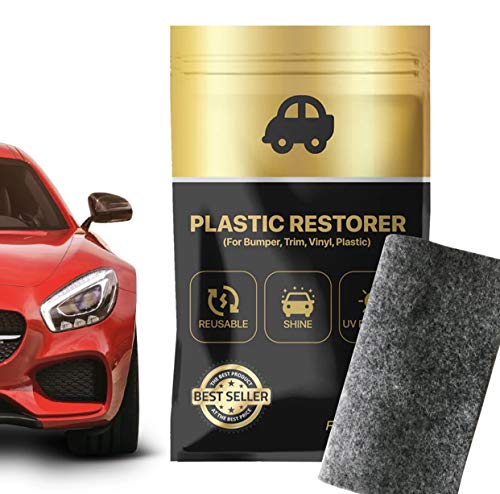 JGR Select Restaurador de Plasticos Exterior Coche - 2 Unidades - Renovador de Plásticos Negros para Exteriores - Cuidado de Parachoques, Espejos, Molduras JGR Select Restaurador de Plasticos Exterior Coche - 2 Unidades - Renovador de Plásticos Negros para Exteriores - Cuidado de Parachoques, Espejos, Molduras