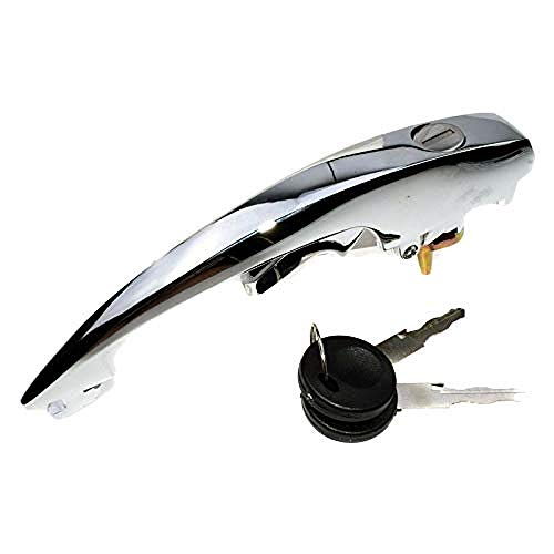 Juego de manijas de Puerta Exterior cromadas para Coche con Ajuste de Llave, para Volkswagen Beetle 1968-1979 113837205M Juego de manijas de Puerta Exterior cromadas para Coche con Ajuste de Llave, para Volkswagen Beetle 1968-1979 113837205M