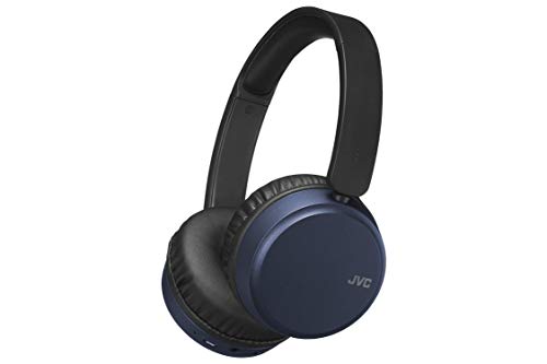 JVC - Auriculares inalámbricos HA-S65BN Color Azul, Noice Cancelling