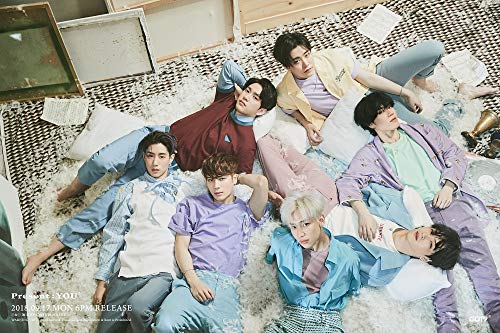 JYP Entertainment GOT7 - Present - Juego de cartas para presentaciones (CD, fotos y fotos)