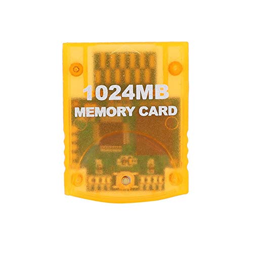 Kafuty Tarjeta de Memoria para Wii, Accesorio Portátil para Juegos Tarjeta de Memoria Gamecube de 1024 MB Gran Capacidad para Consola de Juegos Wii, Proteger Datos Kafuty Tarjeta de Memoria para Wii, Accesorio Portátil para Juegos Tarjeta de Memoria Gamecube de 1024 MB Gran Capacidad para Consola de Juegos Wii, Proteger Datos