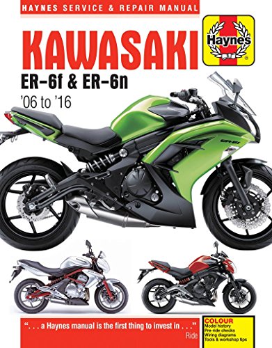 Kawasaki ER-6f & ER-6n (06 - 16) (Haynes Service and Repair Manual)