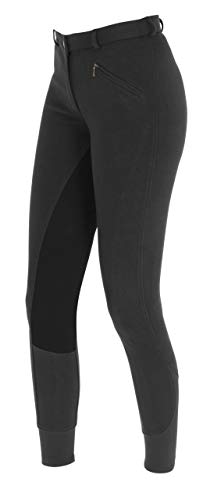 Kerbl Economic - Pantalón de equitación para Mujer Negro Negro Talla:38