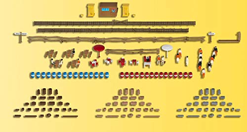 Kibri - Estación ferroviaria de modelismo ferroviario N Escala 1:160 (37490)