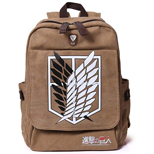 Kicat® Attack on Titan Mochila Cosplay (Marrón) Kicat® Attack on Titan Mochila Cosplay (Marrón)