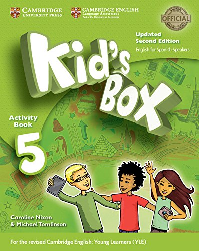 Kid's Box Level 5 Activity Book with CD ROM and My Home Booklet Updated English for Spanish Speakers