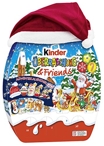 Kinder Sorpresa & Friends Calendario de Adviento, 431g Kinder Sorpresa & Friends Calendario de Adviento, 431g