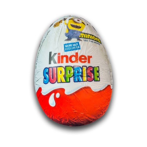 Kinder Surprise - Huevo de Chocolate, 20g - Paquete de 36 Kinder Surprise - Huevo de Chocolate, 20g - Paquete de 36