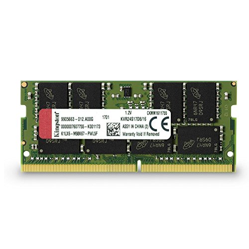Kingston kvr24s17d8/16 Memoria RAM 16 GB
