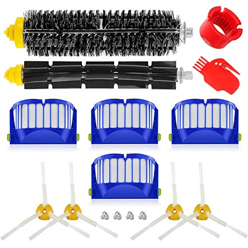 Kit de Accesorios para iRobot Roomba 600 Series, Recambios Repuestos para 600 605 610 614 615 616 620 621 625 630 631 632 635 639 640 650 651 660 665 670 671 676 680 681 690 691 695. Kit de Accesorios para iRobot Roomba 600 Series, Recambios Repuestos para 600 605 610 614 615 616 620 621 625 630 631 632 635 639 640 650 651 660 665 670 671 676 680 681 690 691 695.