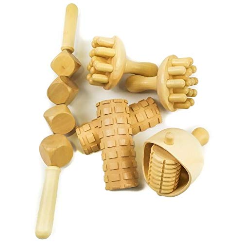 Kit Maderoterapia Auto-Aplicación | Maderoterapia | Superkit de Maderoterapia Corporal y Anticelulítica | Compuesto por 6 Elementos Fabricados en Madera de Pino y Loto Natural Kit Maderoterapia Auto-Aplicación | Maderoterapia | Superkit de Maderoterapia Corporal y Anticelulítica | Compuesto por 6 Elementos Fabricados en Madera de Pino y Loto Natural