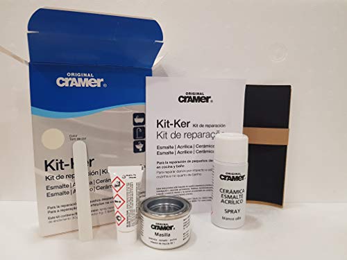 kit reparacion bañera y sanitario CRAMER KIT-KER BLANCO 080