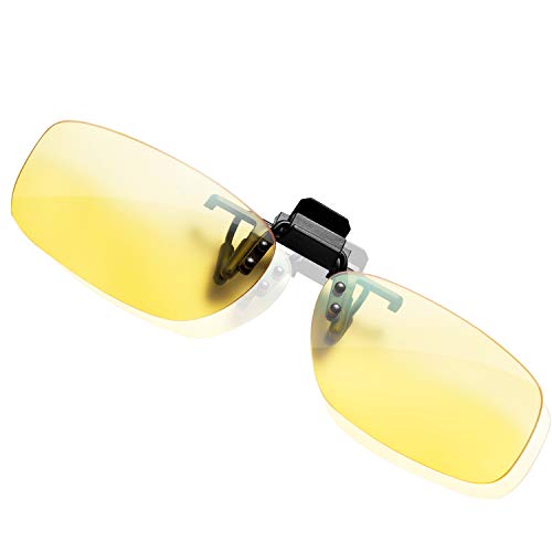 KLIM OTG - Gafas de Clip para Bloquear la luz Azul - Nuevas - Alta protección Frente a la Pantalla - Gafas Gaming para PC, móvil, TV - Anti Fatiga, Anti luz Azul - Filtran la luz Azul KLIM OTG - Gafas de Clip para Bloquear la luz Azul - Nuevas - Alta protección Frente a la Pantalla - Gafas Gaming para PC, móvil, TV - Anti Fatiga, Anti luz Azul - Filtran la luz Azul