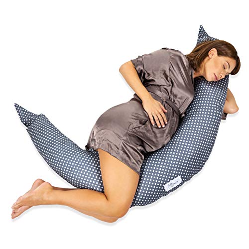 Koala Babycare® Almohada para Embarazadas para Dormir Cojin Lactancia –Soporte del Cuerpo de la Mama y del bebé – para Bebe Que Puede ser Utilizado como Cuna y Reductor de Cuna - KHUGS Koala Babycare® Almohada para Embarazadas para Dormir Cojin Lactancia –Soporte del Cuerpo de la Mama y del bebé – para Bebe Que Puede ser Utilizado como Cuna y Reductor de Cuna - KHUGS