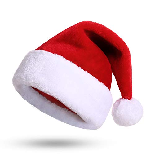 KONVINIT Gorro Navideño para Niño Gorro Santa Claus Gorro de Papá Noel Bambino Roja para niños Chica Sombrero Gorras Padre KONVINIT Gorro Navideño para Niño Gorro Santa Claus Gorro de Papá Noel Bambino Roja para niños Chica Sombrero Gorras Padre